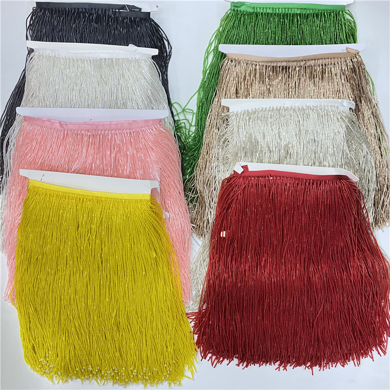 Beaded Trim Fringe - 2 метра/Лот, ширина 30 см, высококачественные