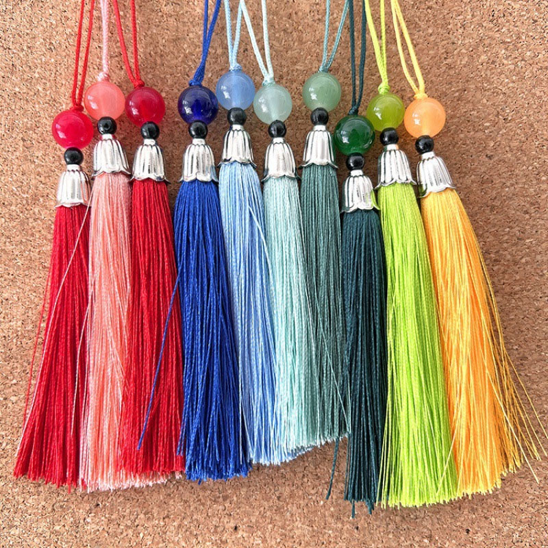 Beaded Trim Fringe - 5/10/20 шт. шелковистые мягкие кисточки ручной