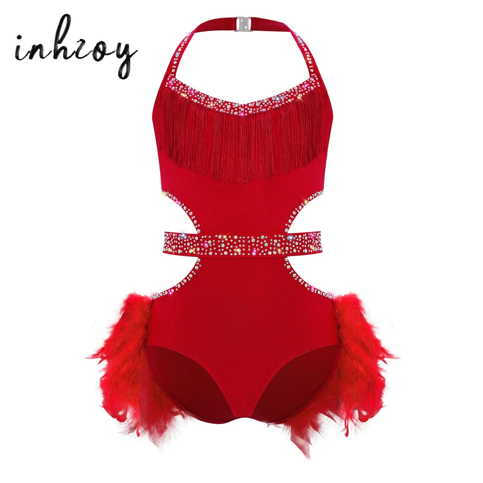 Rhinestone Banding Trim - Детский костюм для латинских джазовых танцев