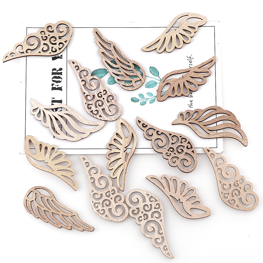 Embellish Craft - 40 шт./пакет, 4 стиля, «ангельские крылья»