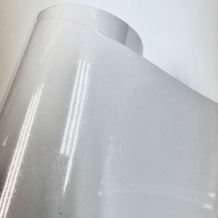 Glitter Vinyl Roll - 50см*600см Глянцевая белая виниловая пленка с