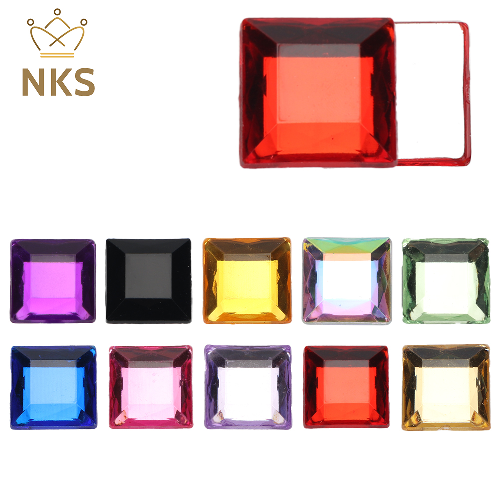 NKS 10 мм 12 мм граненые квадр – обзор и цена Hotfix Rhinestone Sheet