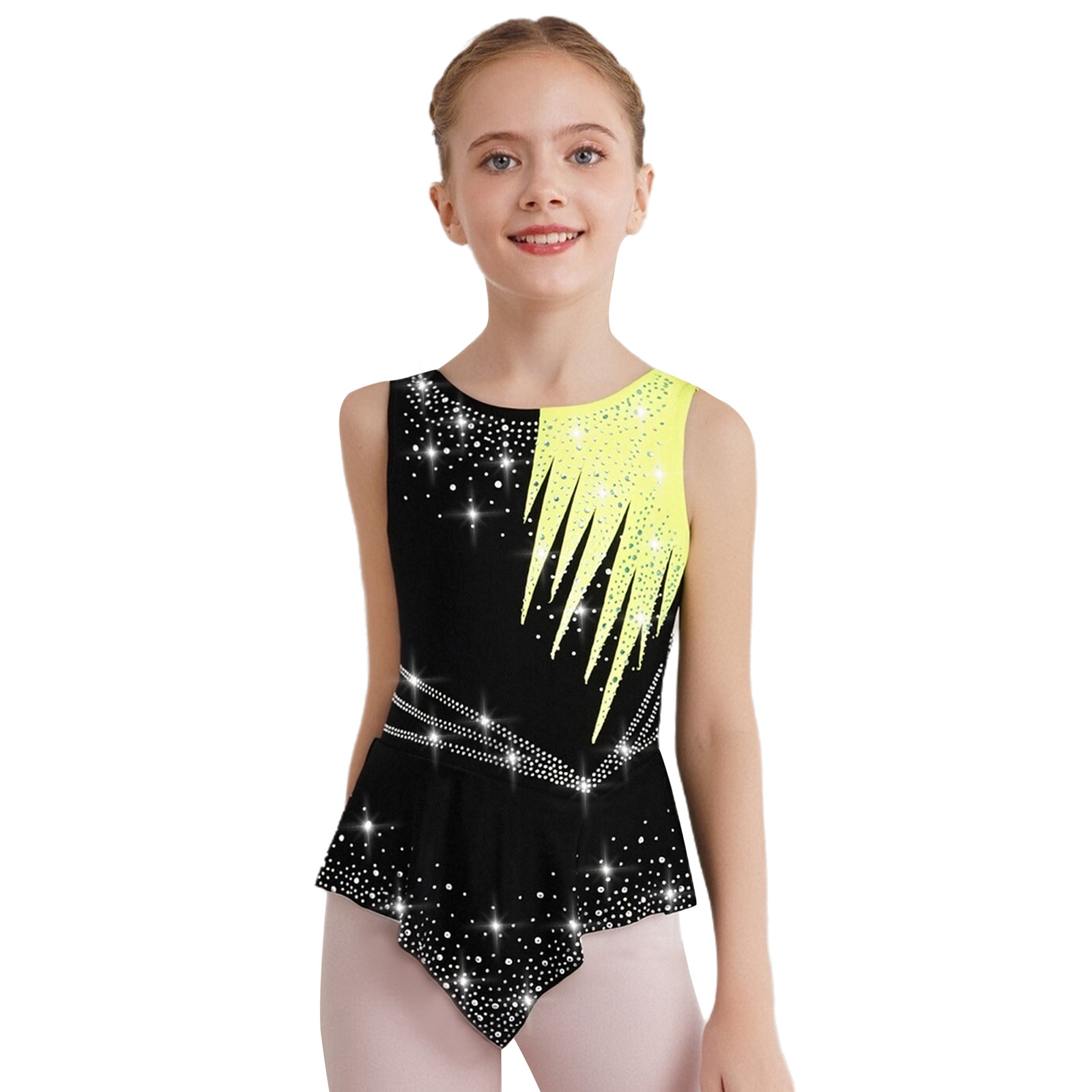 Детский купальник для фигурног – обзор и цена Rhinestone Banding Trim