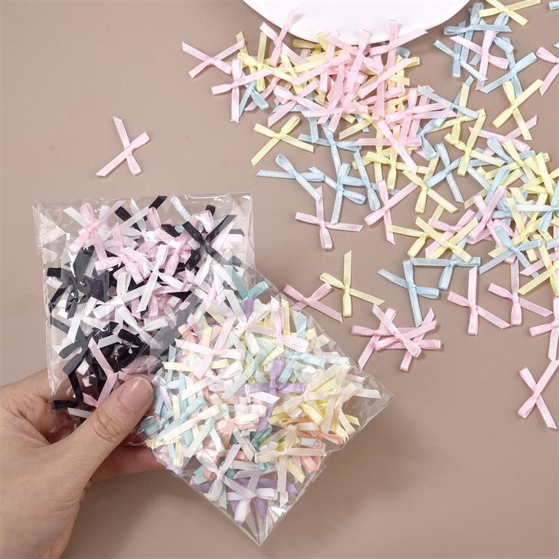 100 шт. 3 мм ленты, мини-атлас – обзор и цена Christmas Craft Embellishment