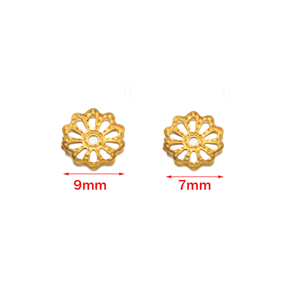 200 шт. 7/9 мм филигранный цве – обзор и цена Embellishment Crafts