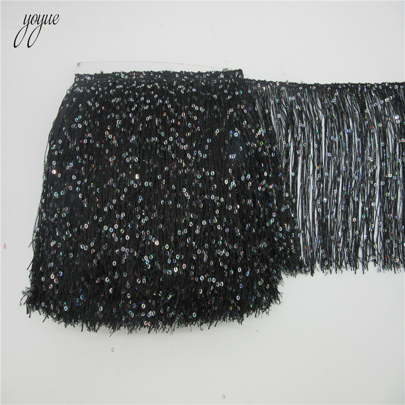 YOYUE 1 ярд, 20 см, длинные по – обзор и цена Beaded Trim Fringe