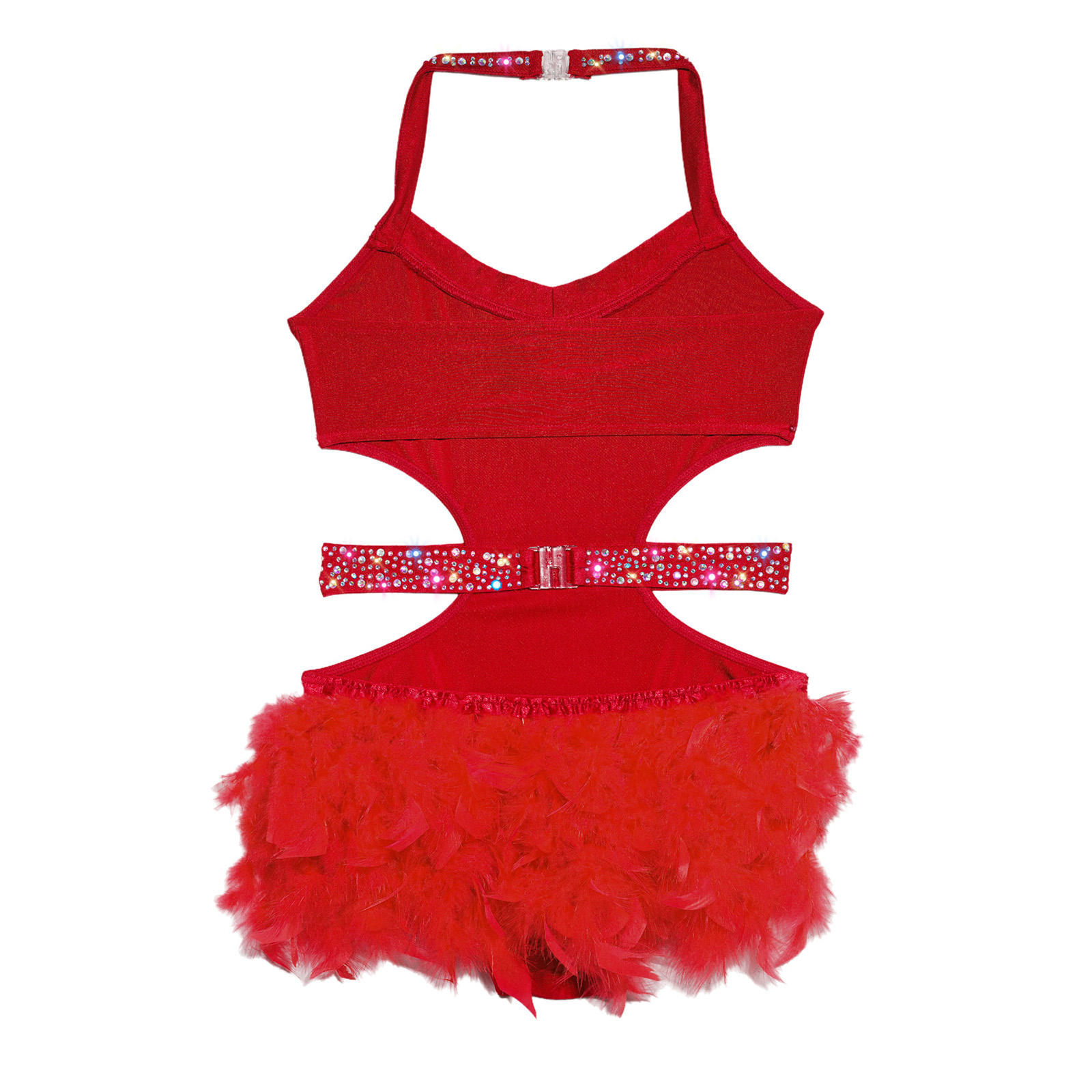 Детский костюм для латинских д – обзор и цена Rhinestone Banding Trim