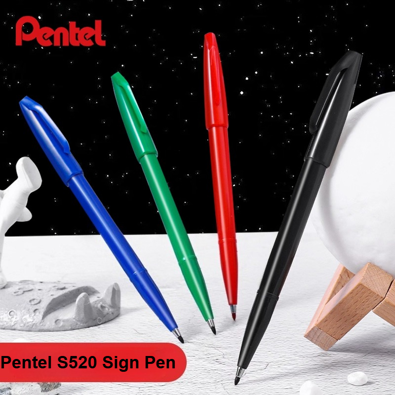 1/3/12 шт., ручка для вывески  – обзор и цена Pentel Pen Sign Pen
