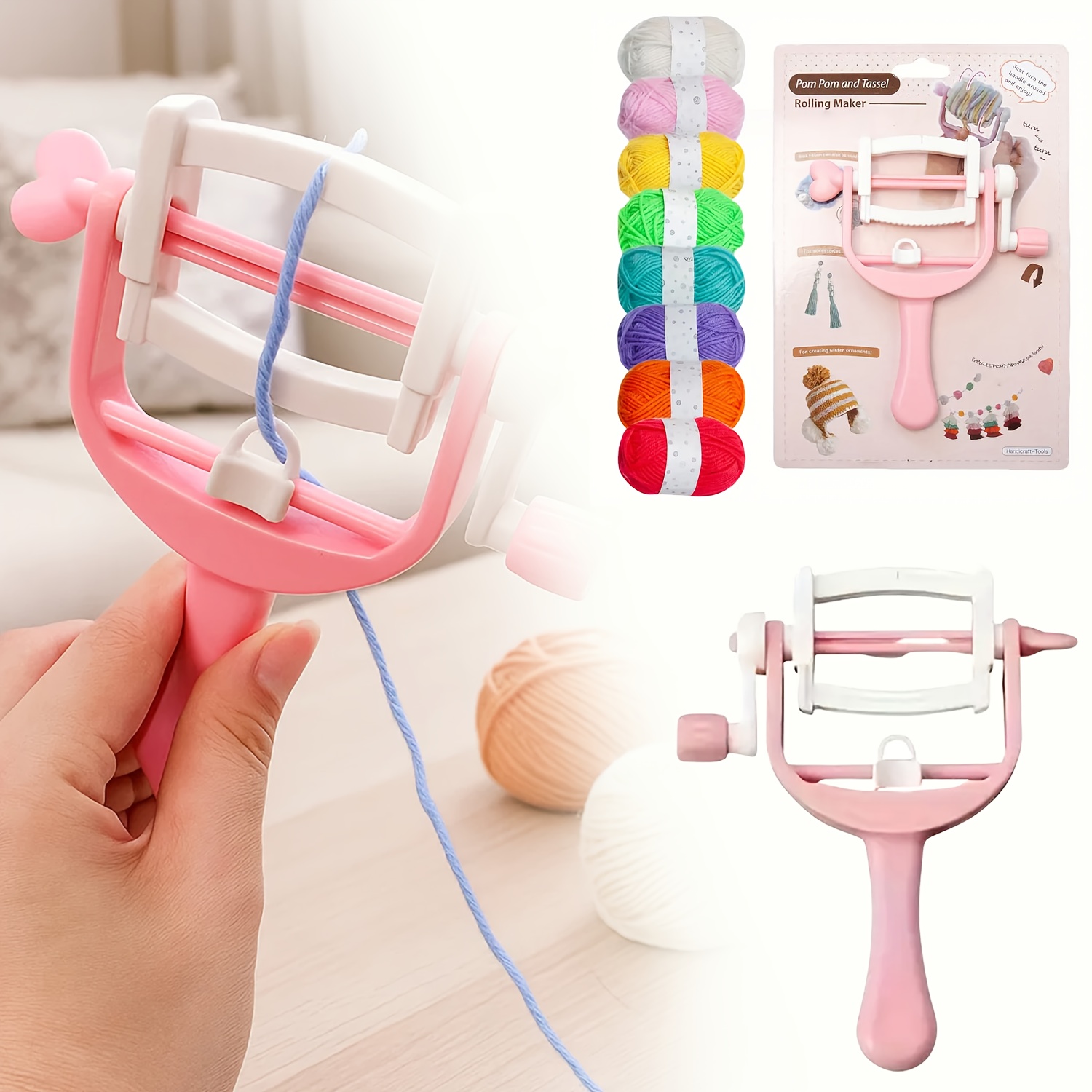 Ручная намоточная катушка Мехо – обзор и цена Pom Pom Maker Tool
