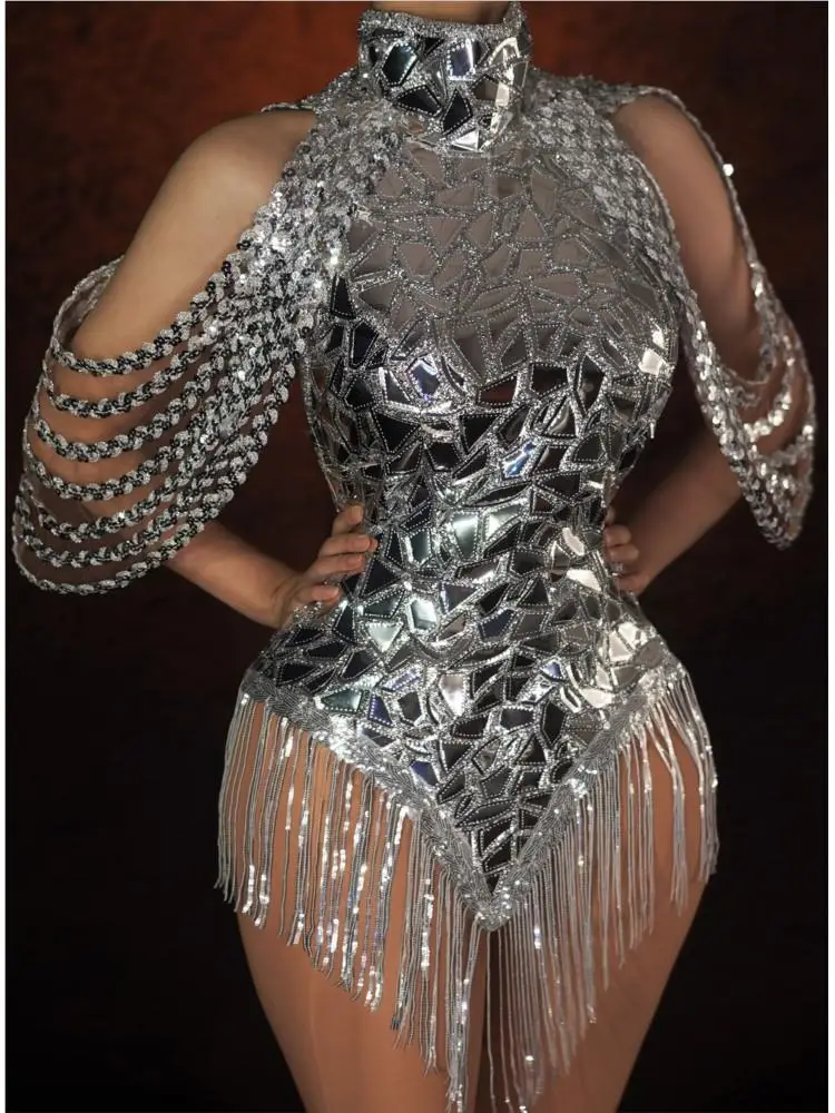 Женское блестящее серебряное т – обзор и цена Rhinestone Banding Trim