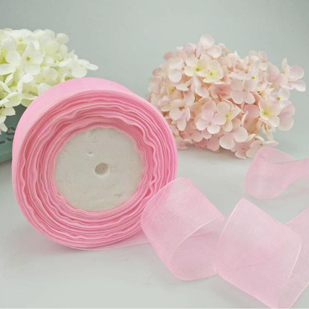 Прозрачная органзовая лента, б – обзор и цена Organza Ribbon Spool