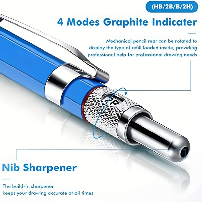 Набор механических карандашей  – обзор и цена Staedtler Pencil Lumocolor
