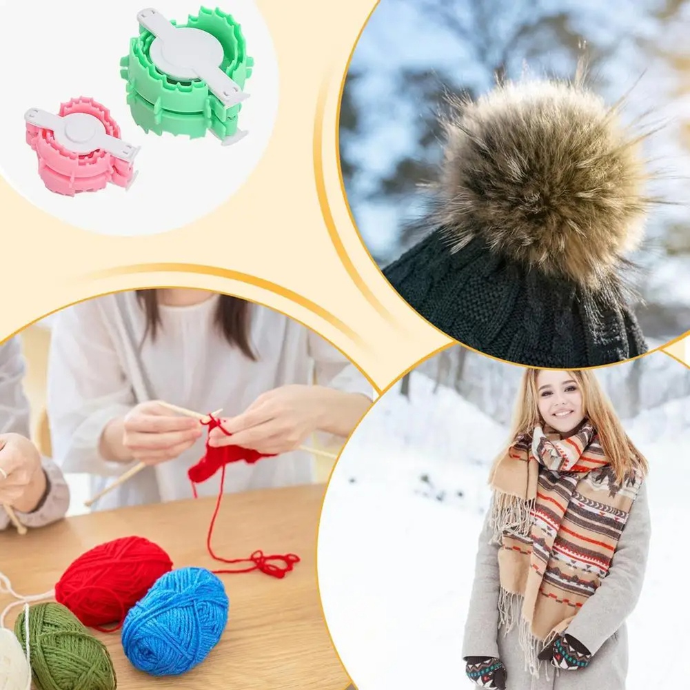 AC76-Набор для изготовления по – обзор и цена Pom Pom Maker Tool