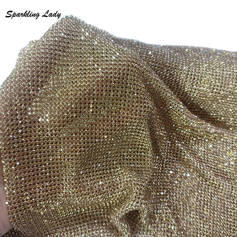 2 мм серебряная сетчатая ткань – обзор и цена Crystal Mesh Fabric
