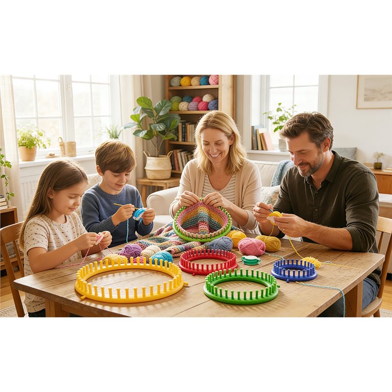 Набор для вязания шапок и шарф – обзор и цена Pom Pom Maker Tool